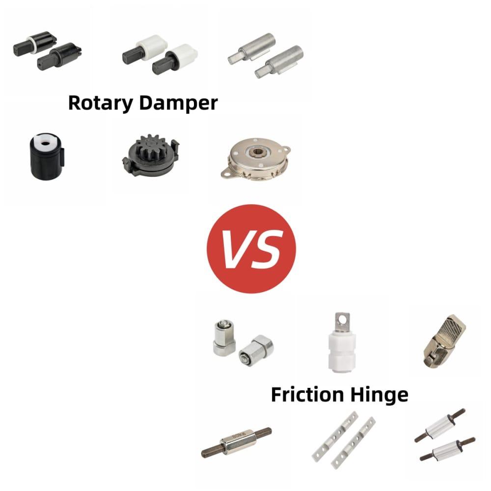 The Ultimate Motion Control FAQ: How Dampers Work, Hinge Comparisons, and Troubleshooting 1 Rotary Damper vs Friction Hinge