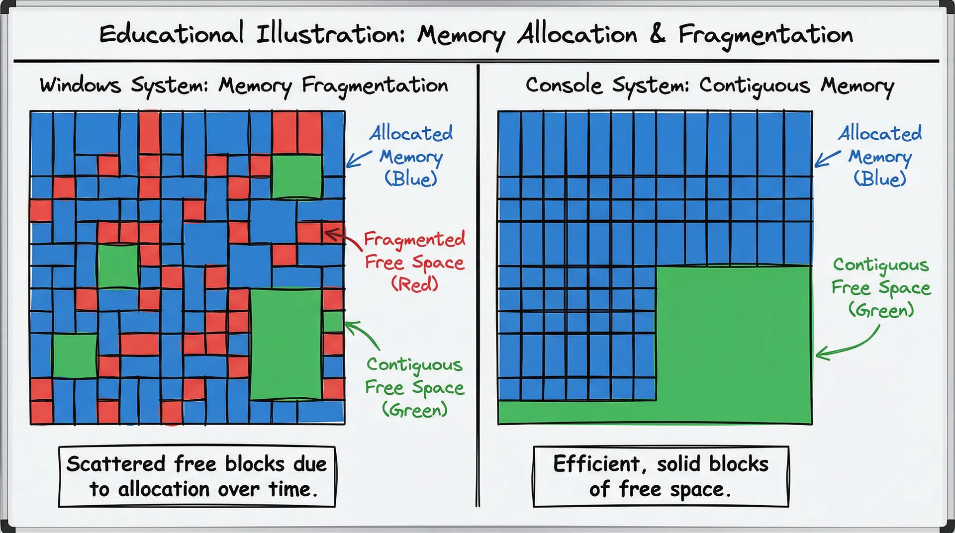 Memory Fragmentation and Allocation Inefficiency