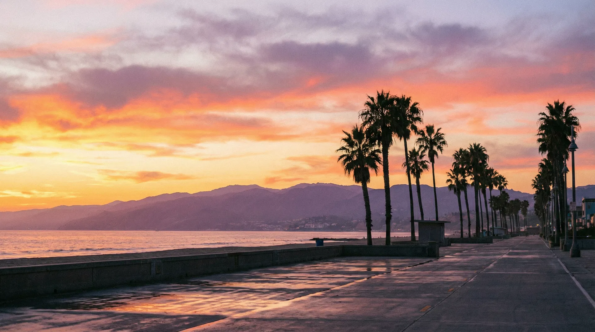 Venice Beach sunset