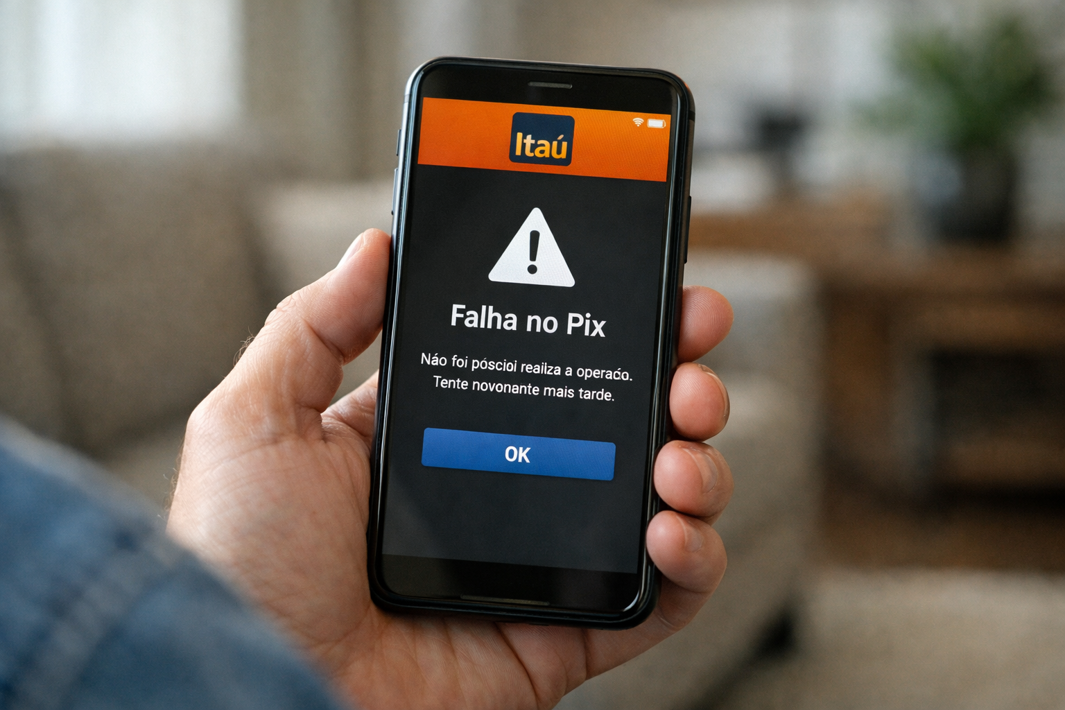 Instabilidade do Pix no Itaú