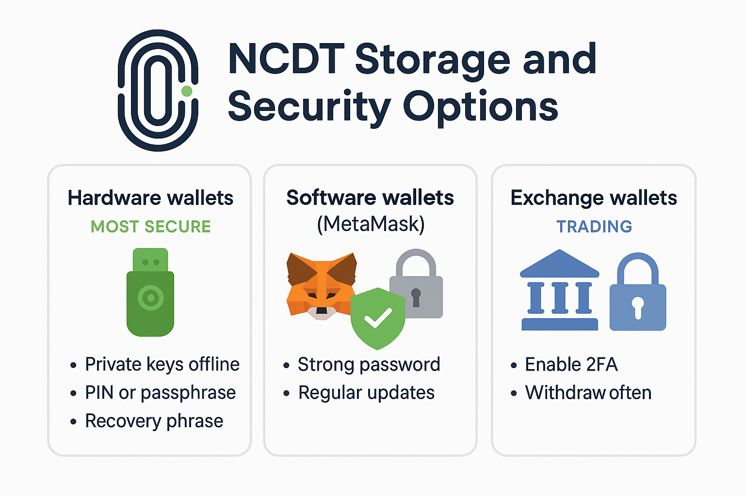 NCDT Storage and Security Guide