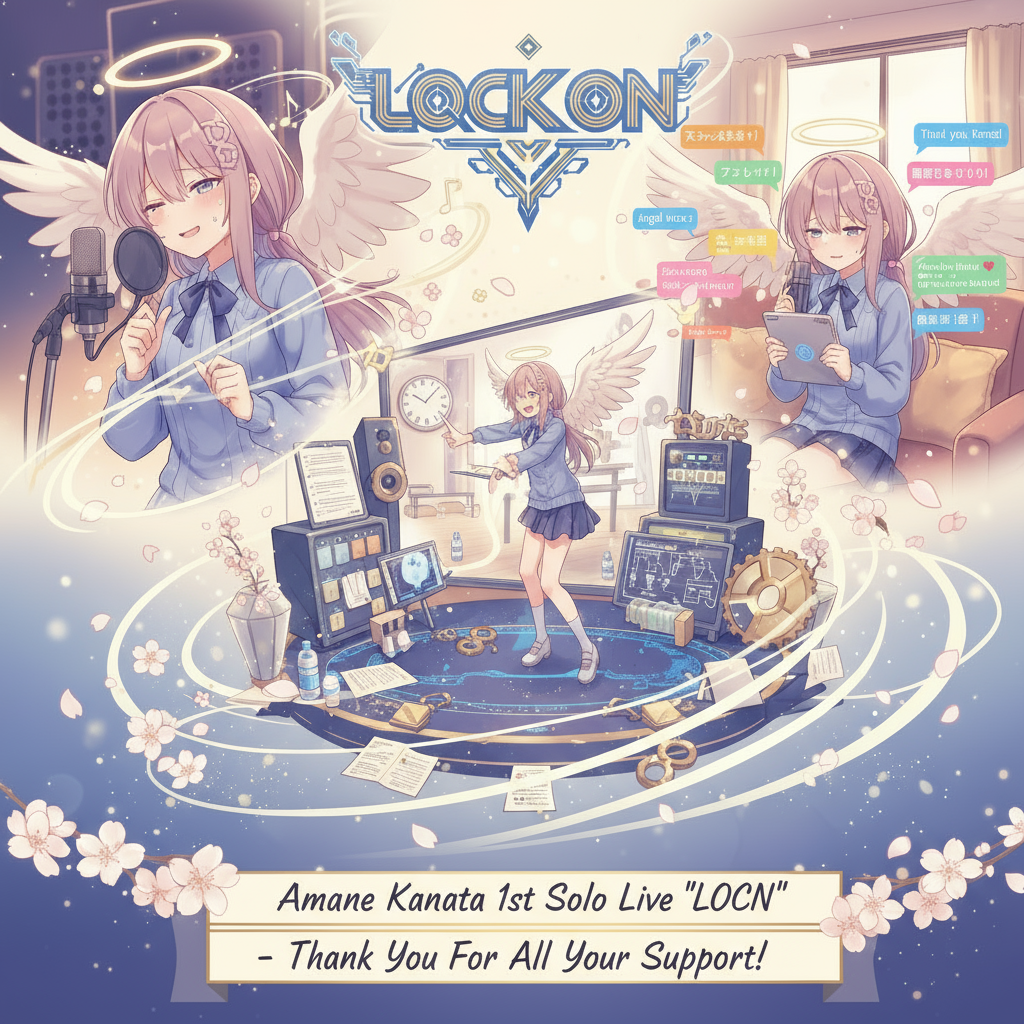 天音かなたが「LOCK ON」に込めた想い