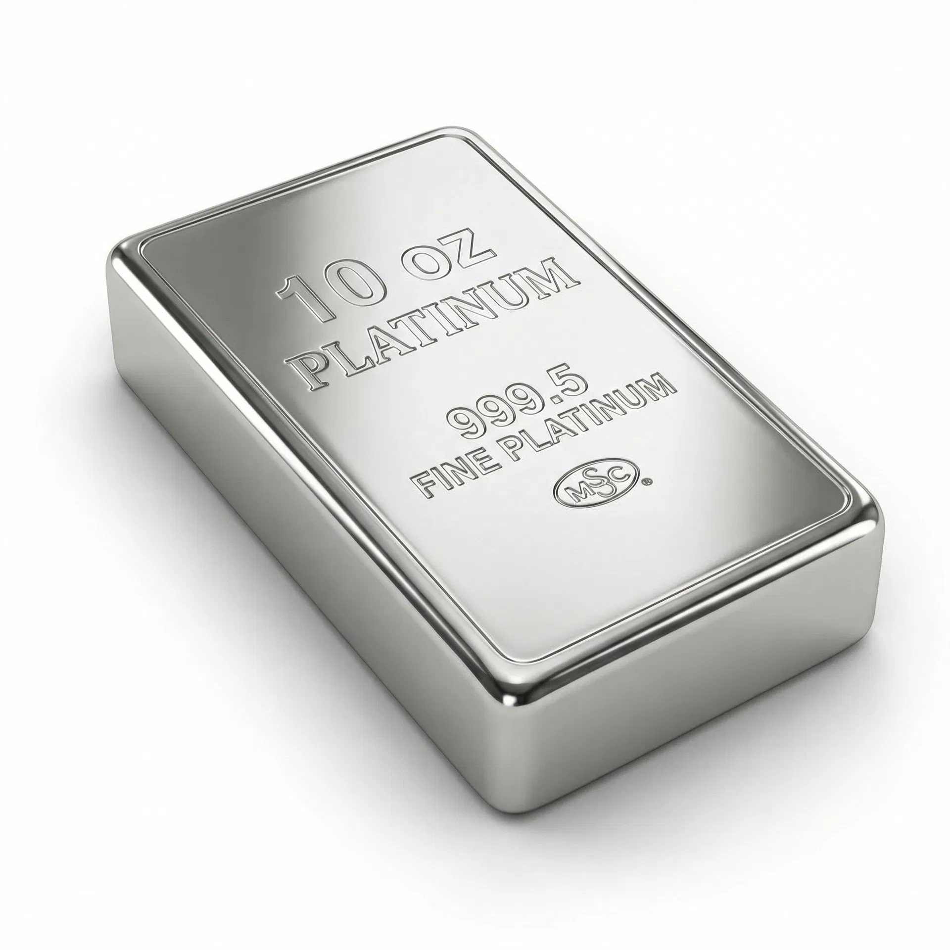 10 oz Platinum Bar