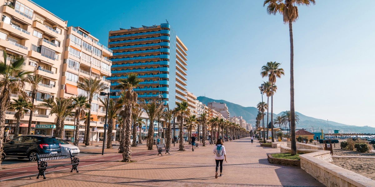 Fuengirola strandpromenade