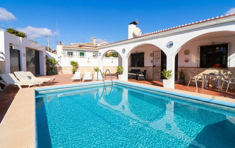 Familievenlig villa med pool på Costa del Sol