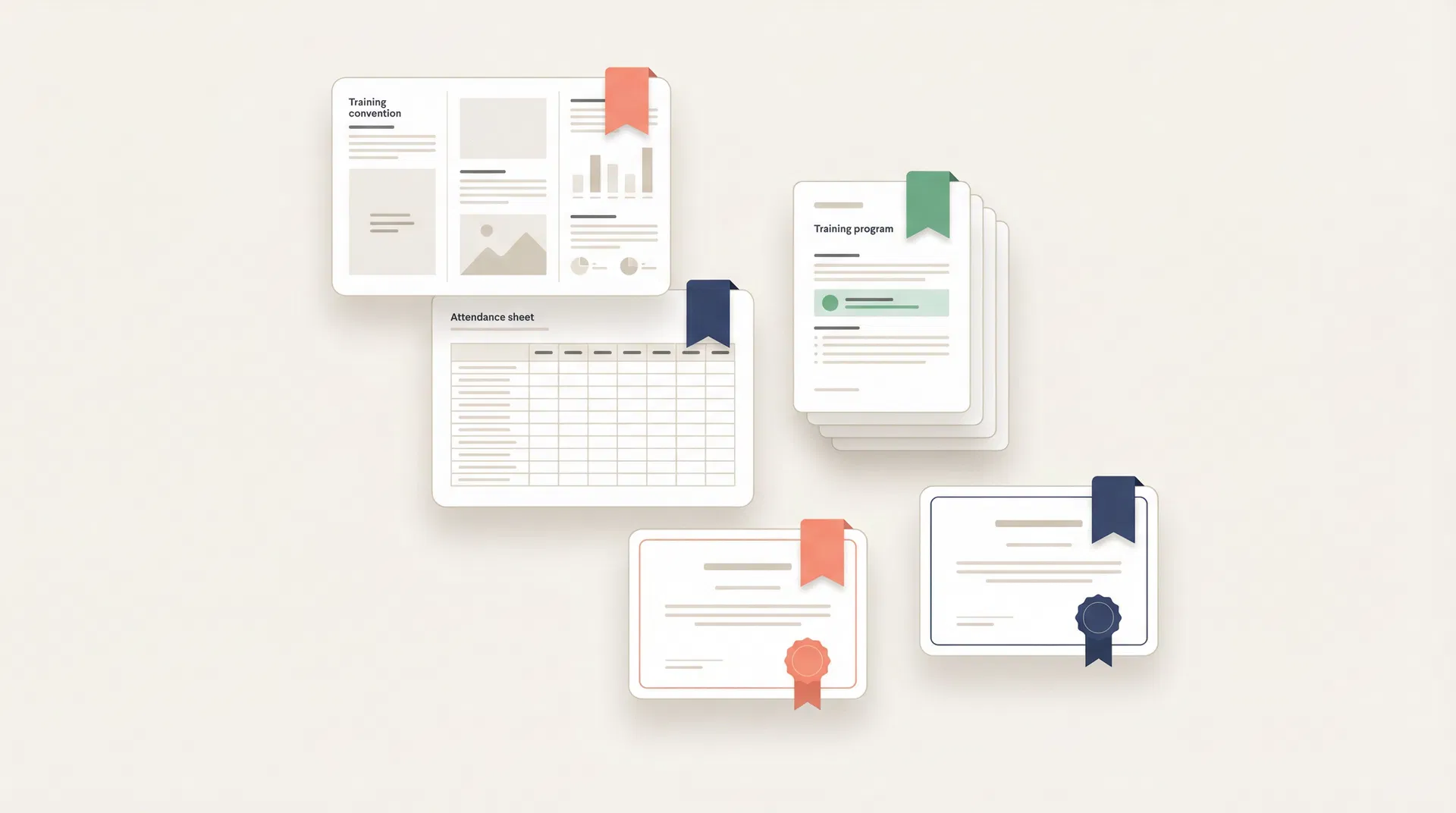 Collection de templates pour organismes de formation