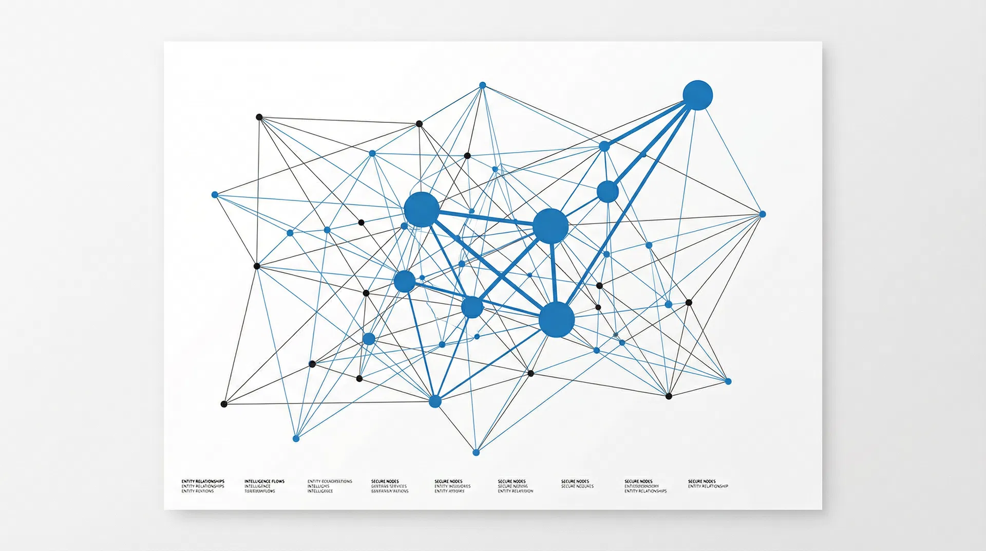 Entity relationship network visualization