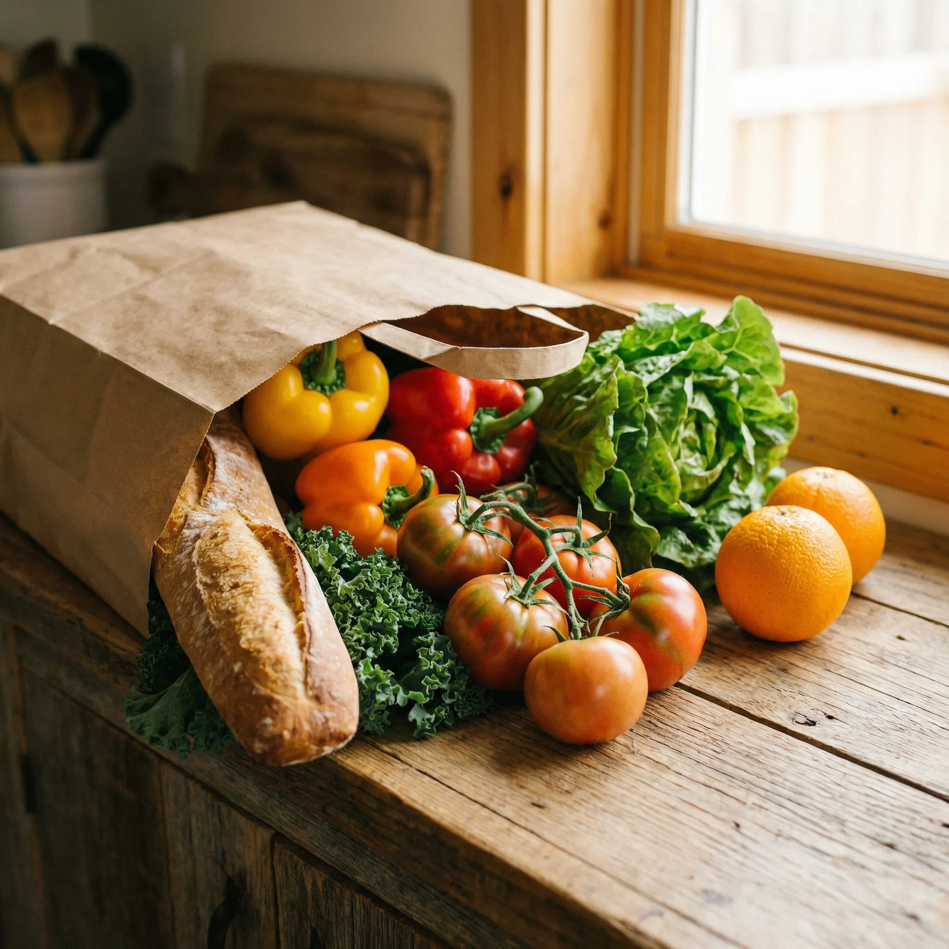 Compras fresquinhas para a semana!