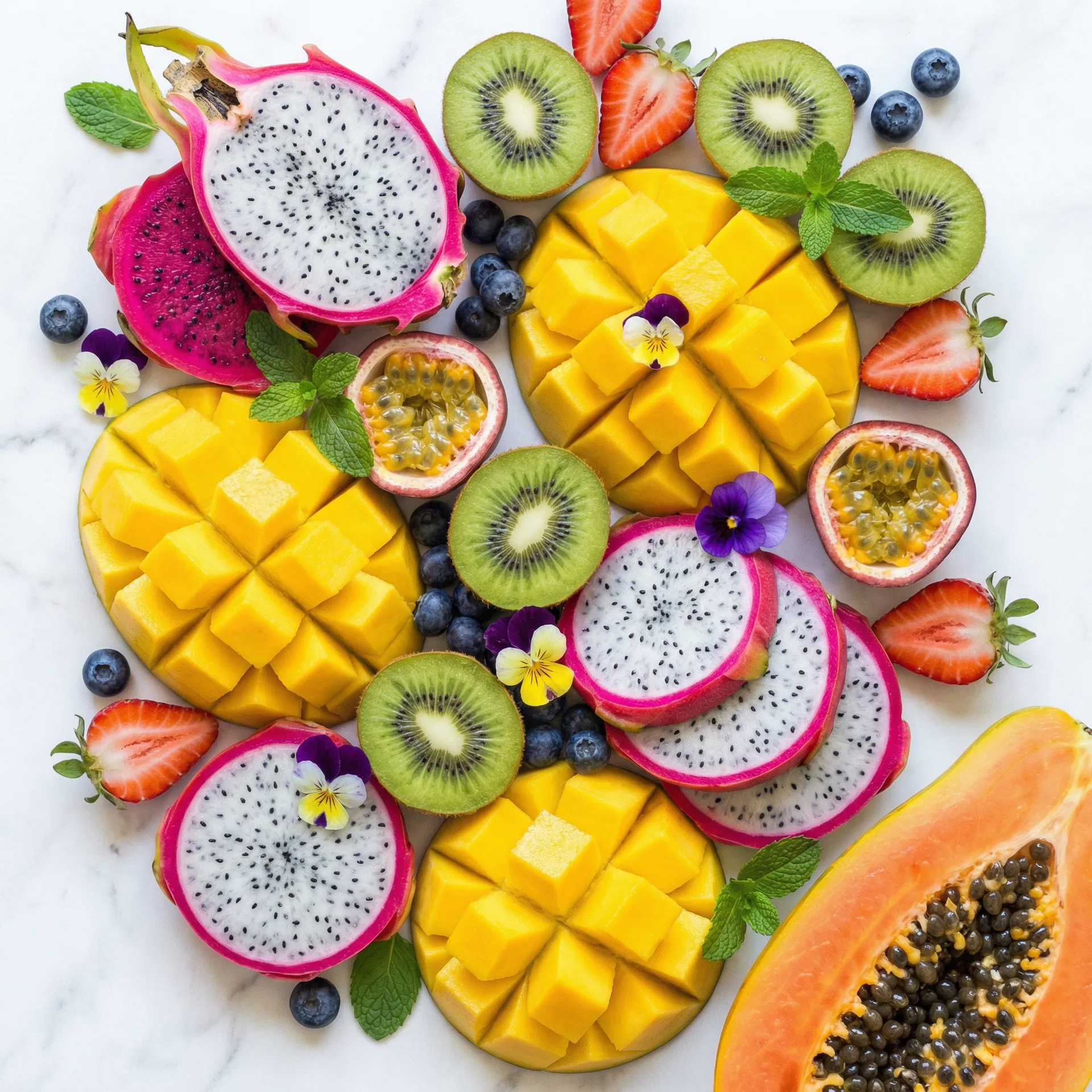 Frutas tropicais fresquinhas!