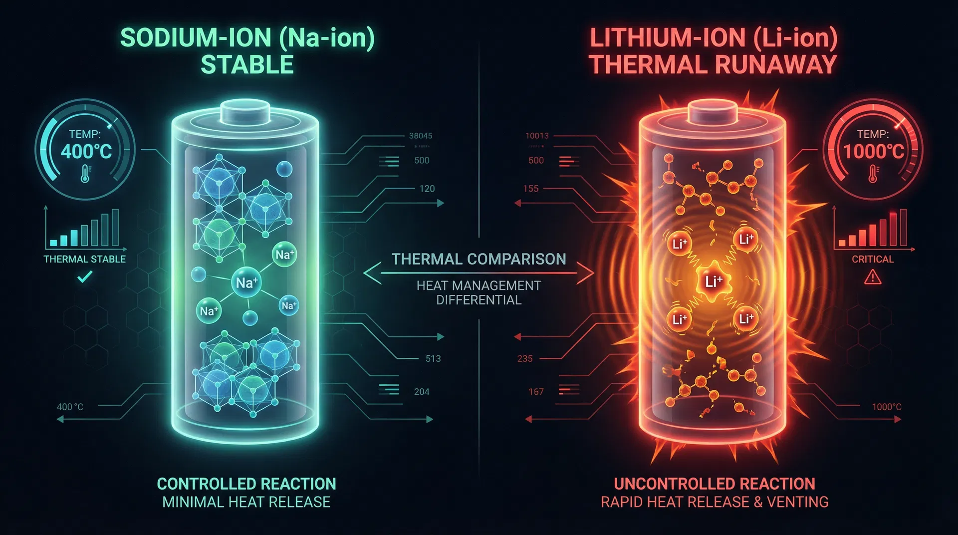 SIB vs LIB Thermal Comparison