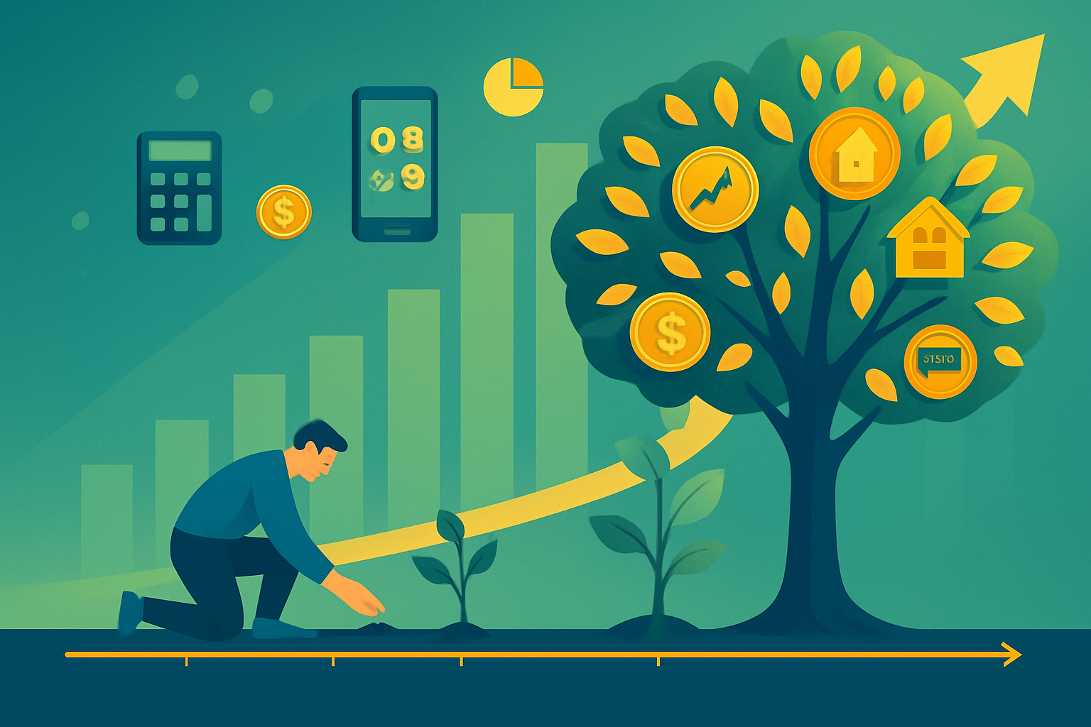 Crescimento de Investimentos