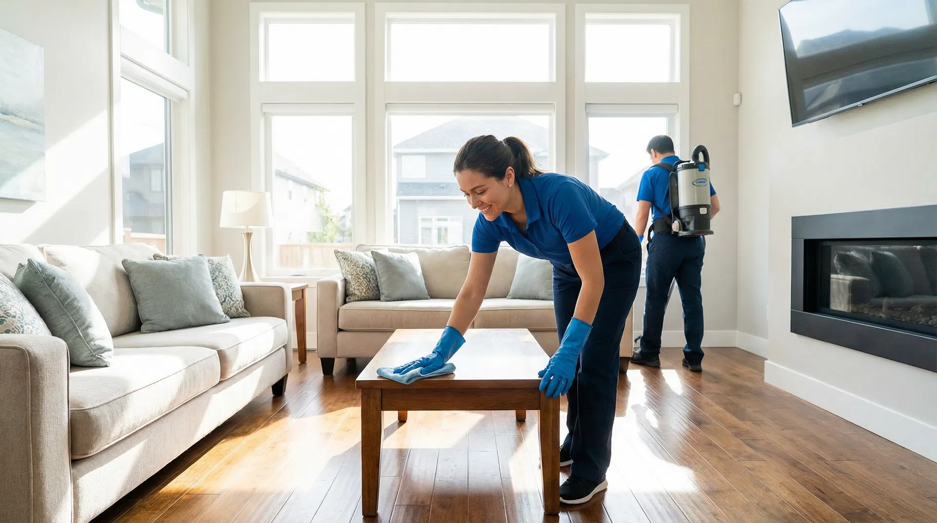 Professional residential house cleaning services in Hutchinson Kansas - deep cleaning, maintenance cleaning, extreme cleaning