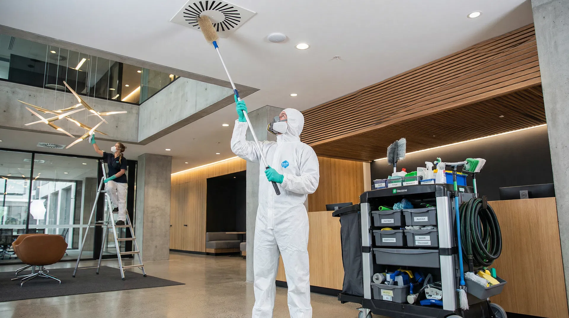 Professional specialty cleaning services in Hutchinson Kansas - biohazard cleanup, carpet cleaning, window cleaning, RV and auto detailing