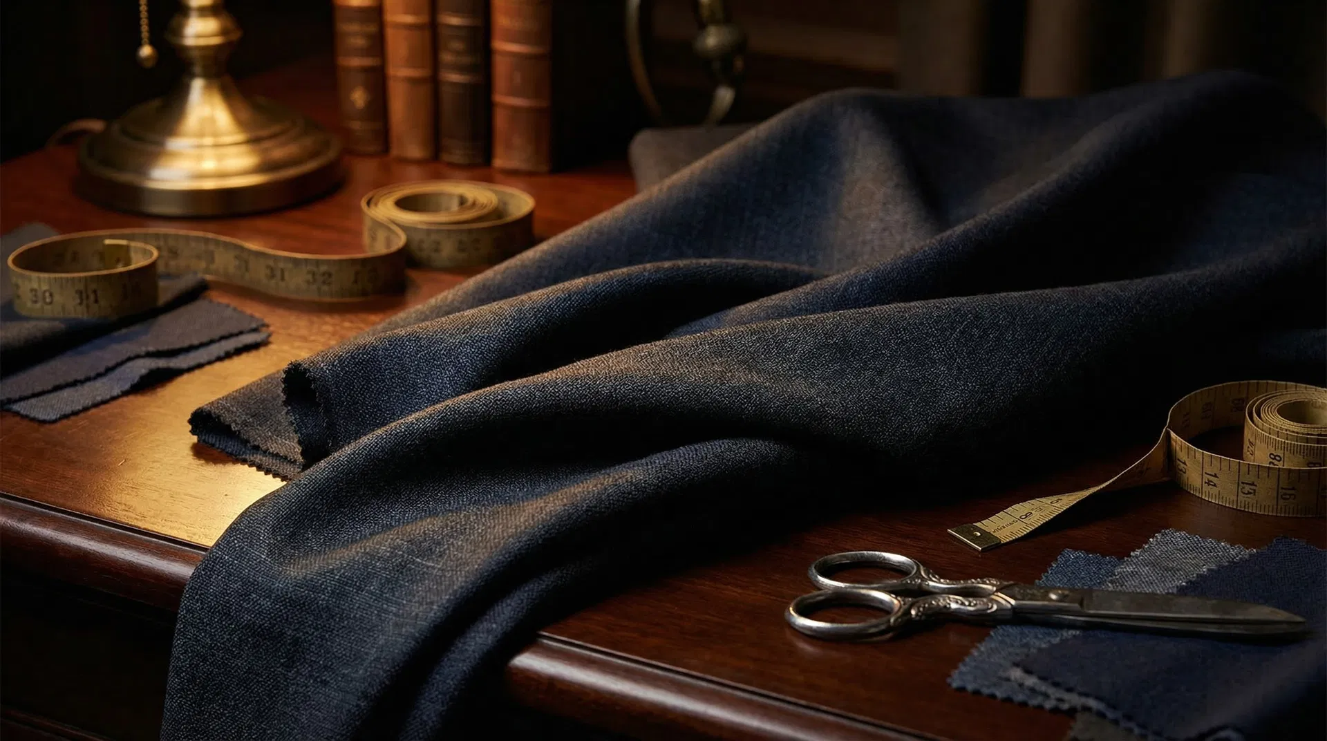 Premium Italian suiting fabric