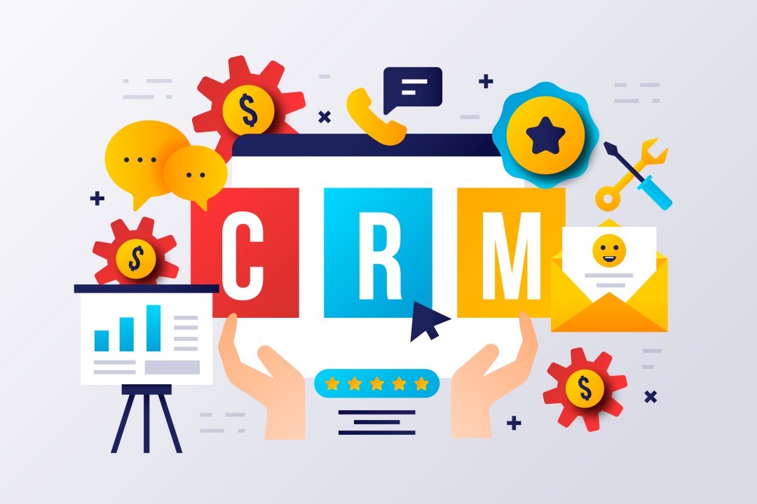Pessoas trabalhando com CRM