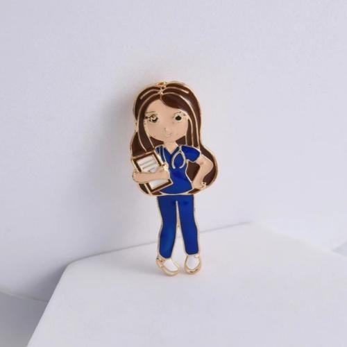 Brooch, doctor