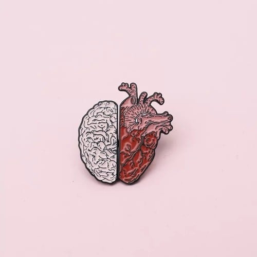 Brooch of the mind and heart