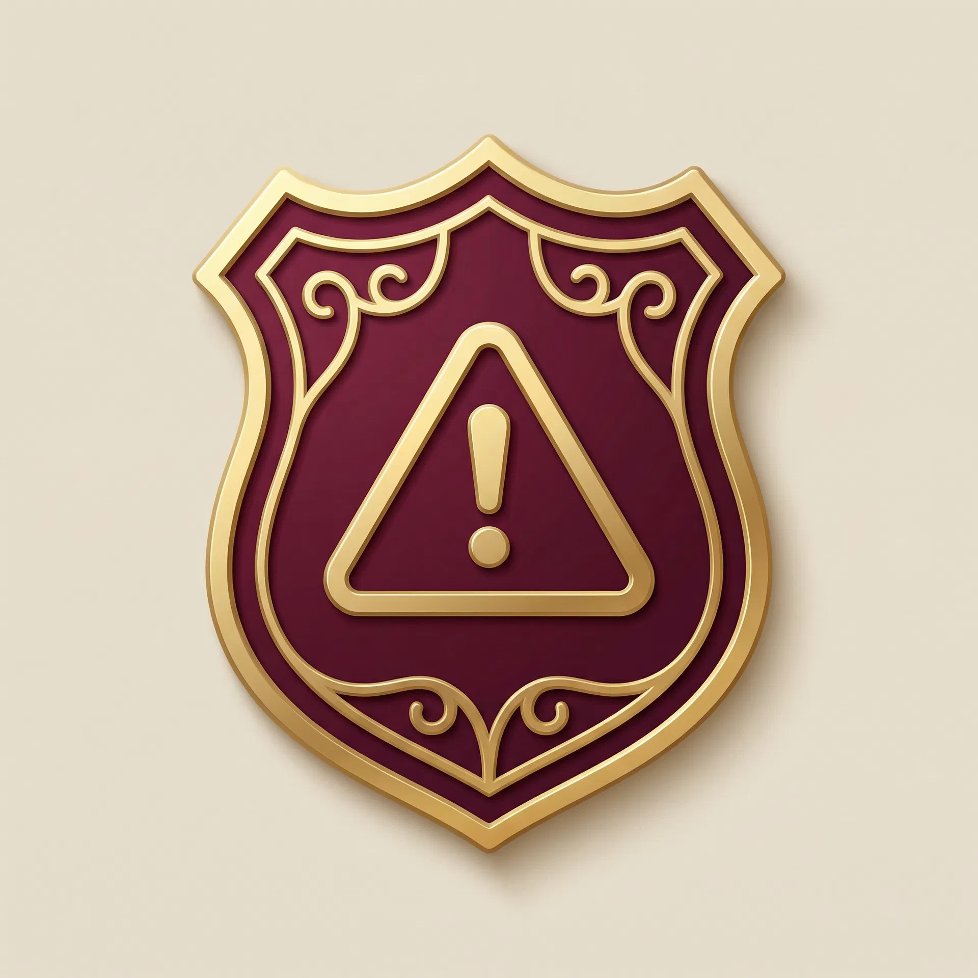 Warning Badge