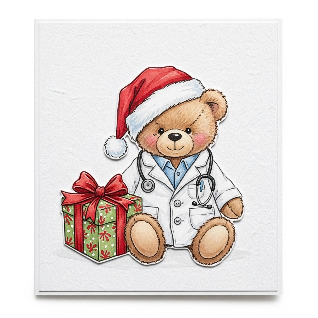 Cartão 5 - Urso Pediatra