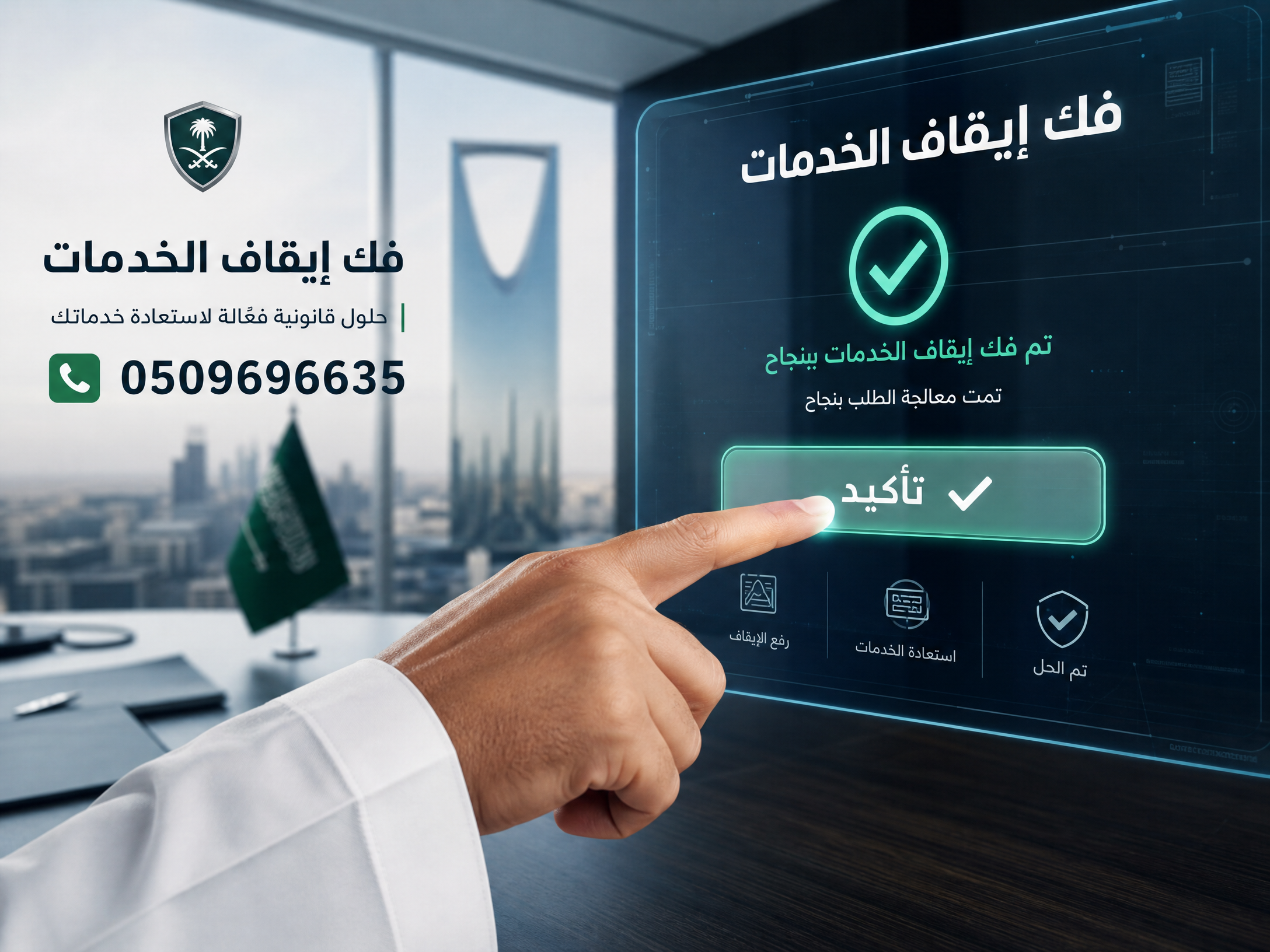 فك إيقاف الخدمات