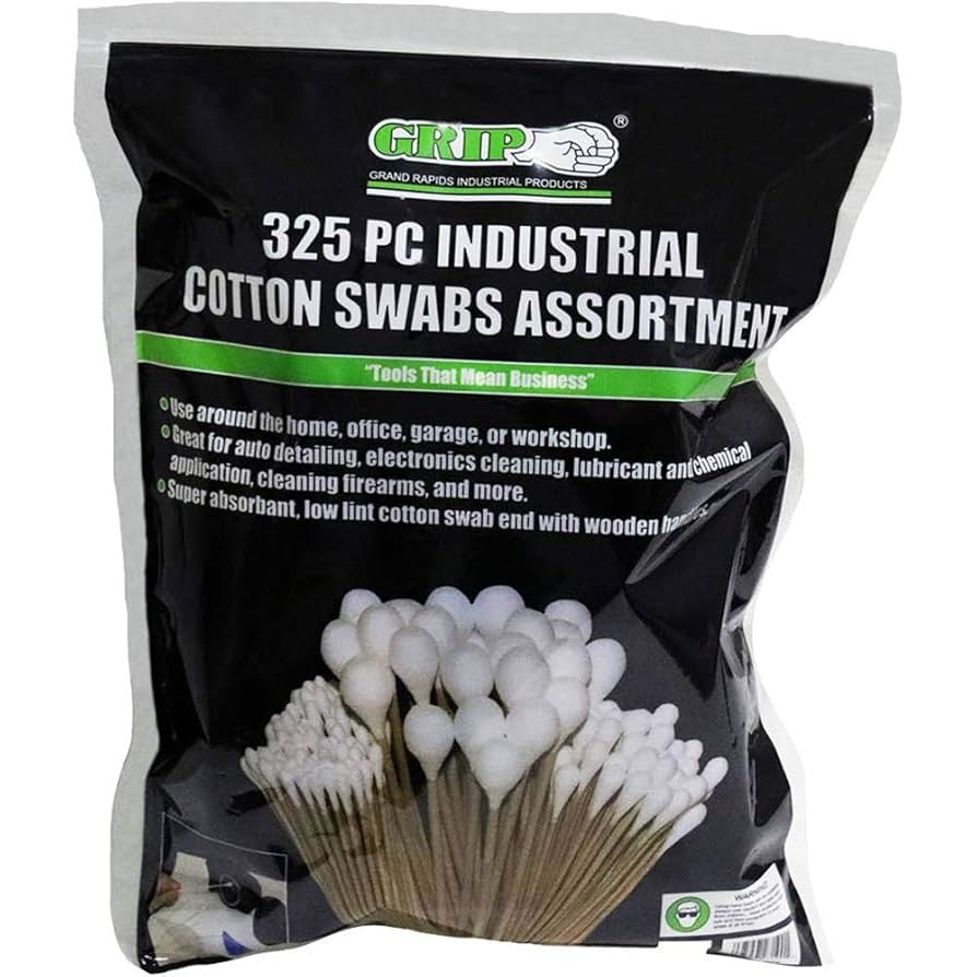 Industrial Cotton Swabs Assortment