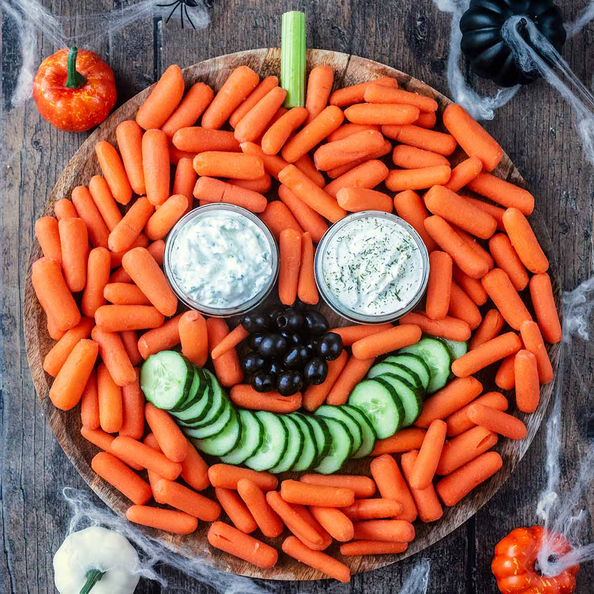 Halloween Vegetable Tray