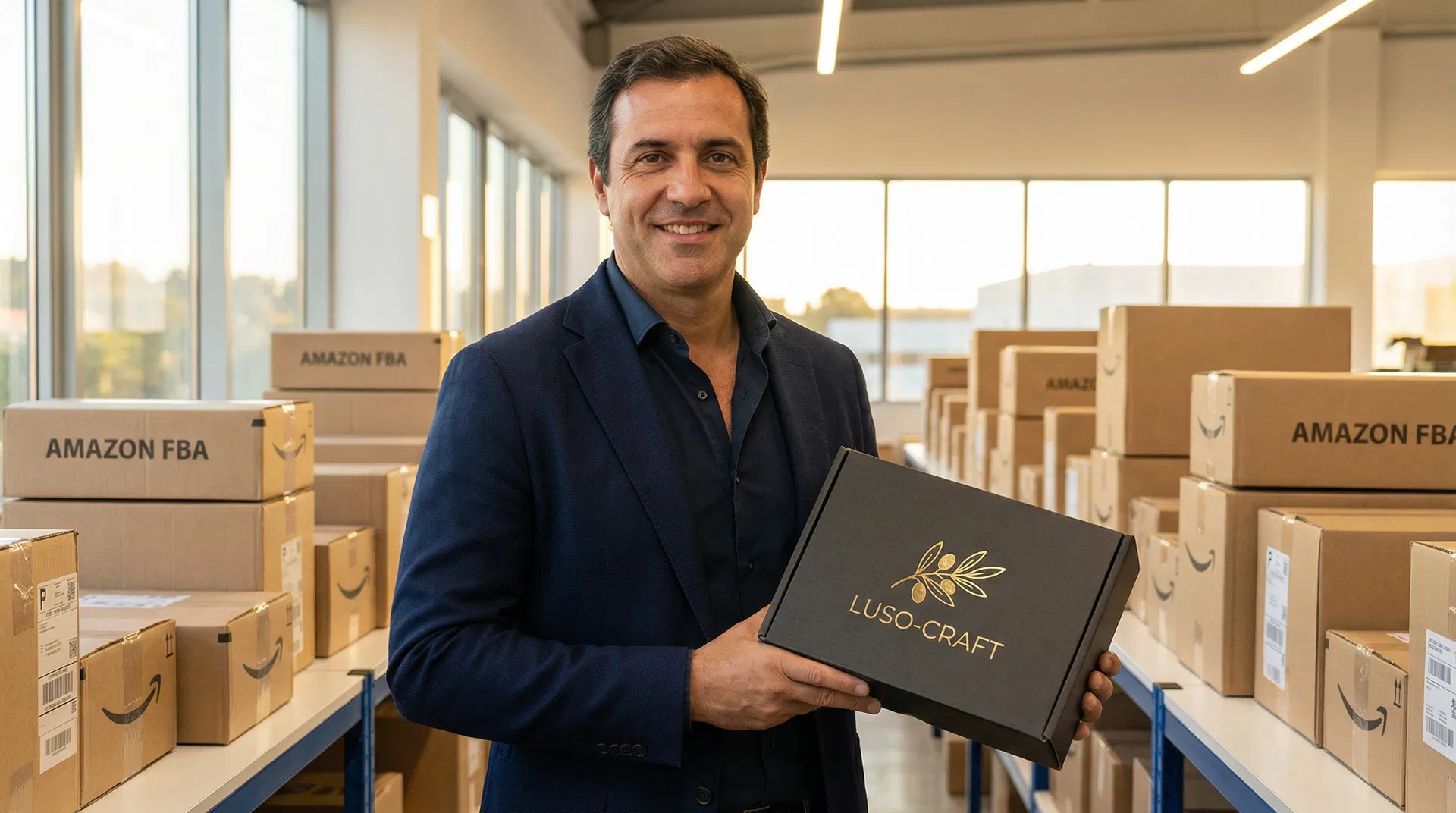 Empreendedor português com marca própria Amazon