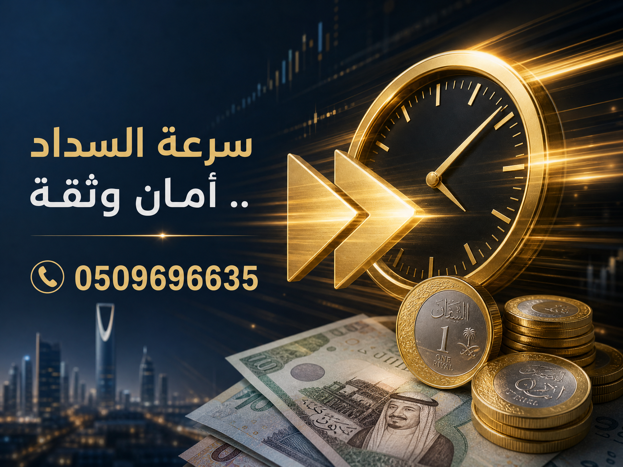 صورة سرعة السداد أمان وثقة
