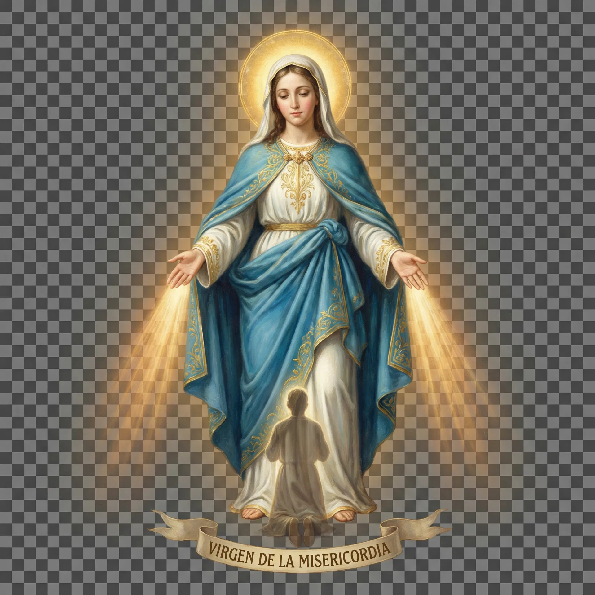 Virgen de la Misericordia - Visión