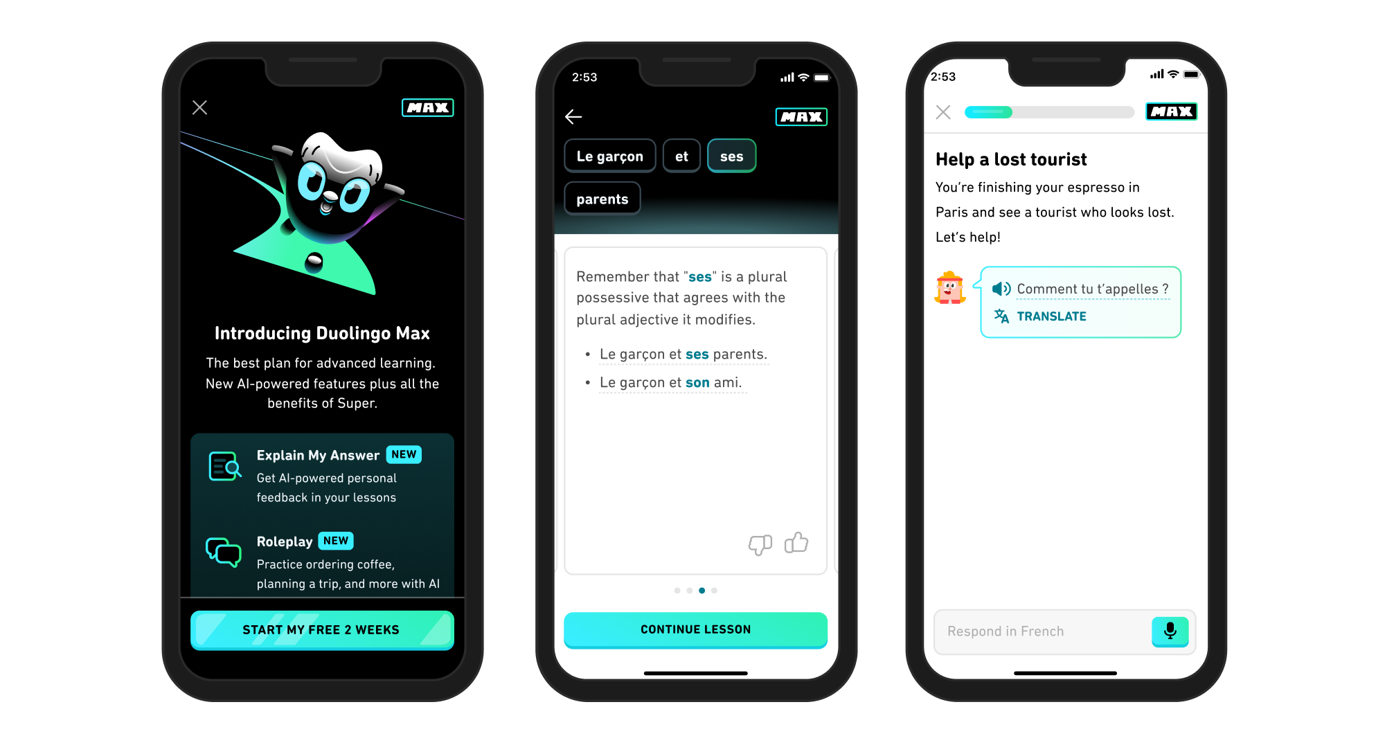 Duolingo AI Features