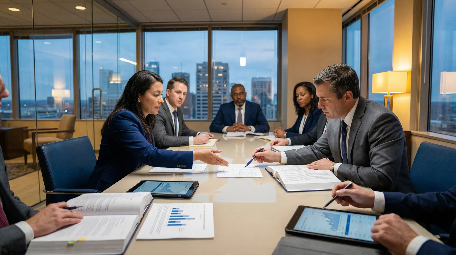 Equipe ConsultPar em reunião