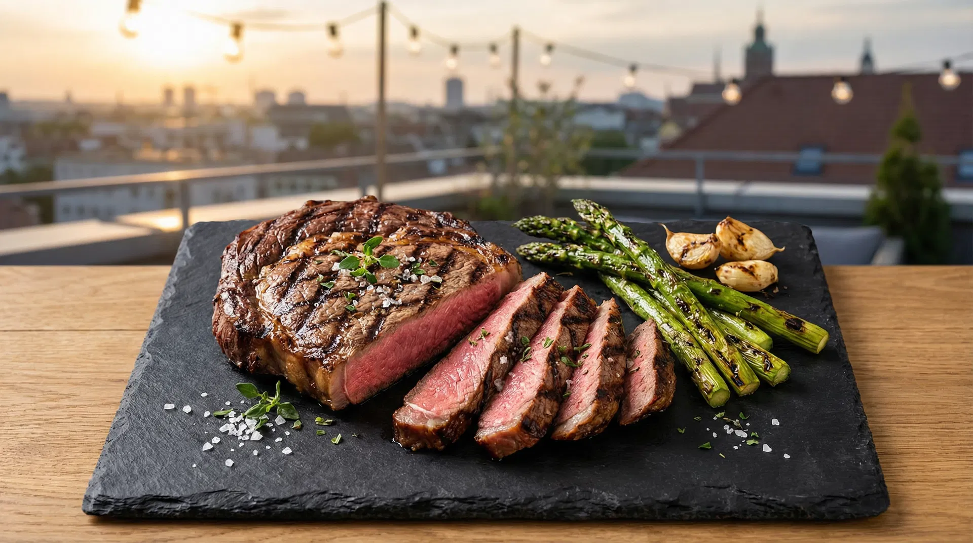 How I utilize the rooftop grill. You're welcome.