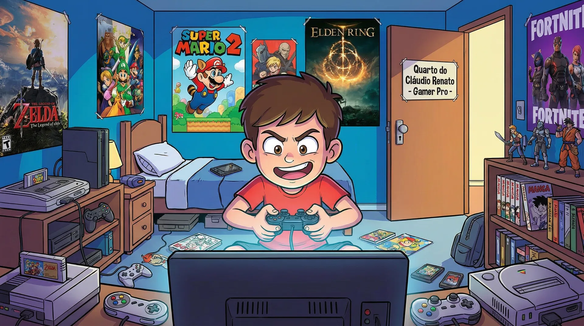 Um Garoto Apaixonado por Videogames