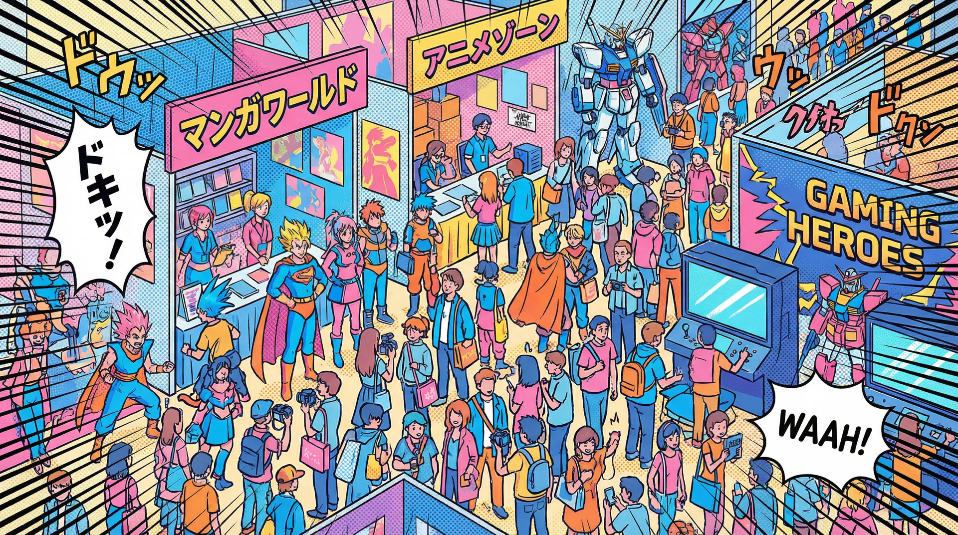 L'atmosfera di Sedici Comics