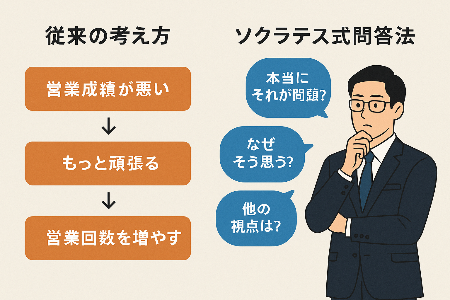 ソクラテス式問答法の具体例