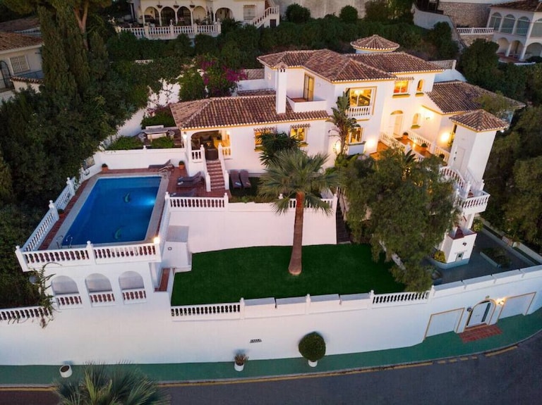Luksusvilla med privat pool i Mijas, Costa del Sol
