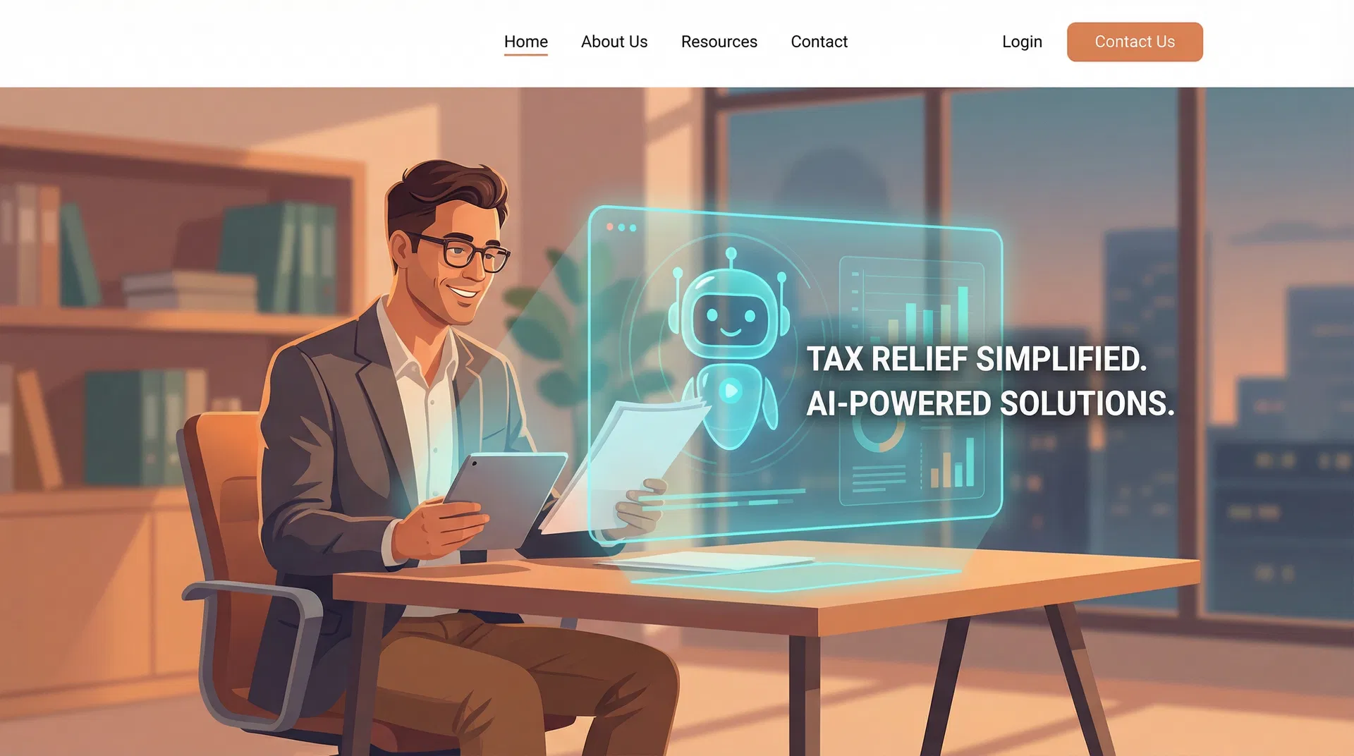 Tax Relief Simplified - AI-Powered Solutions