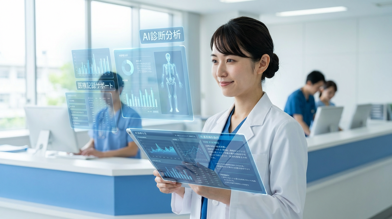 AI技術と医療従事者の協働