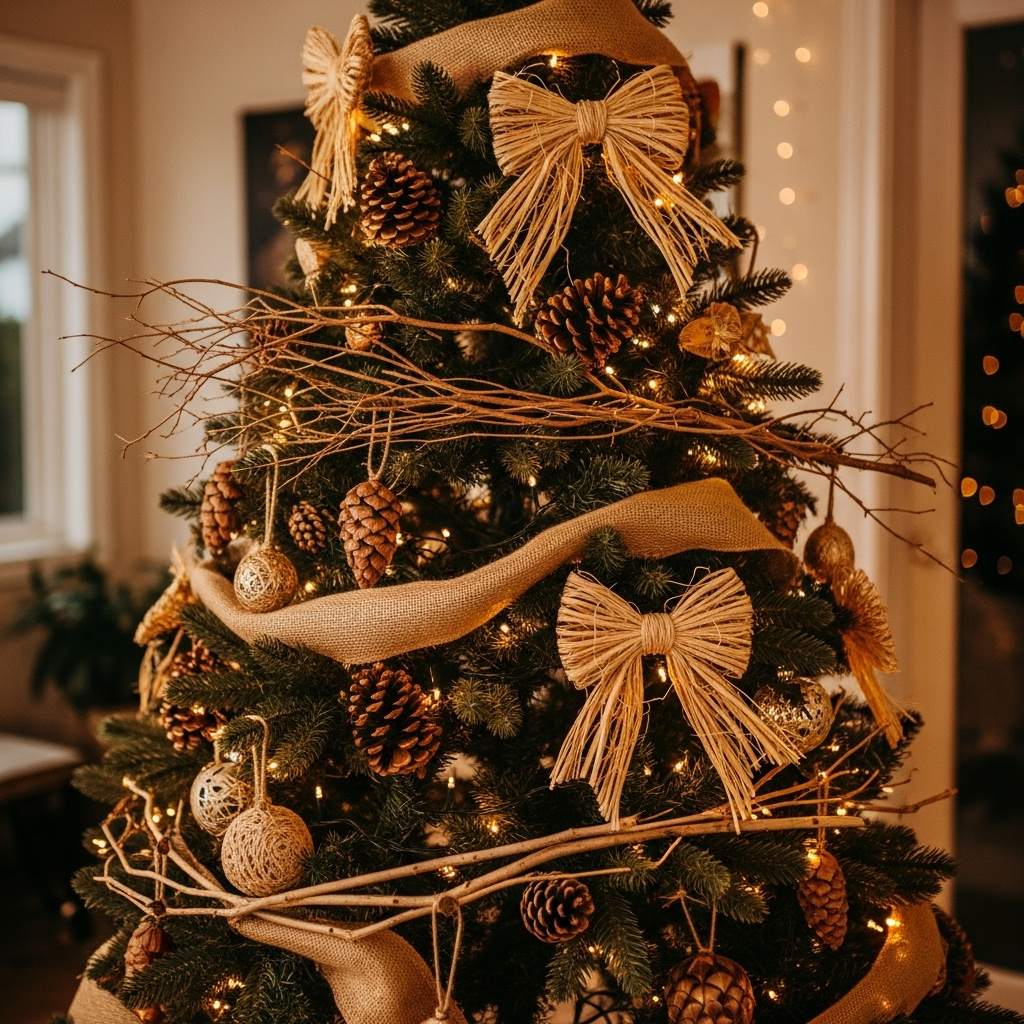 Árvore de Natal Rústica