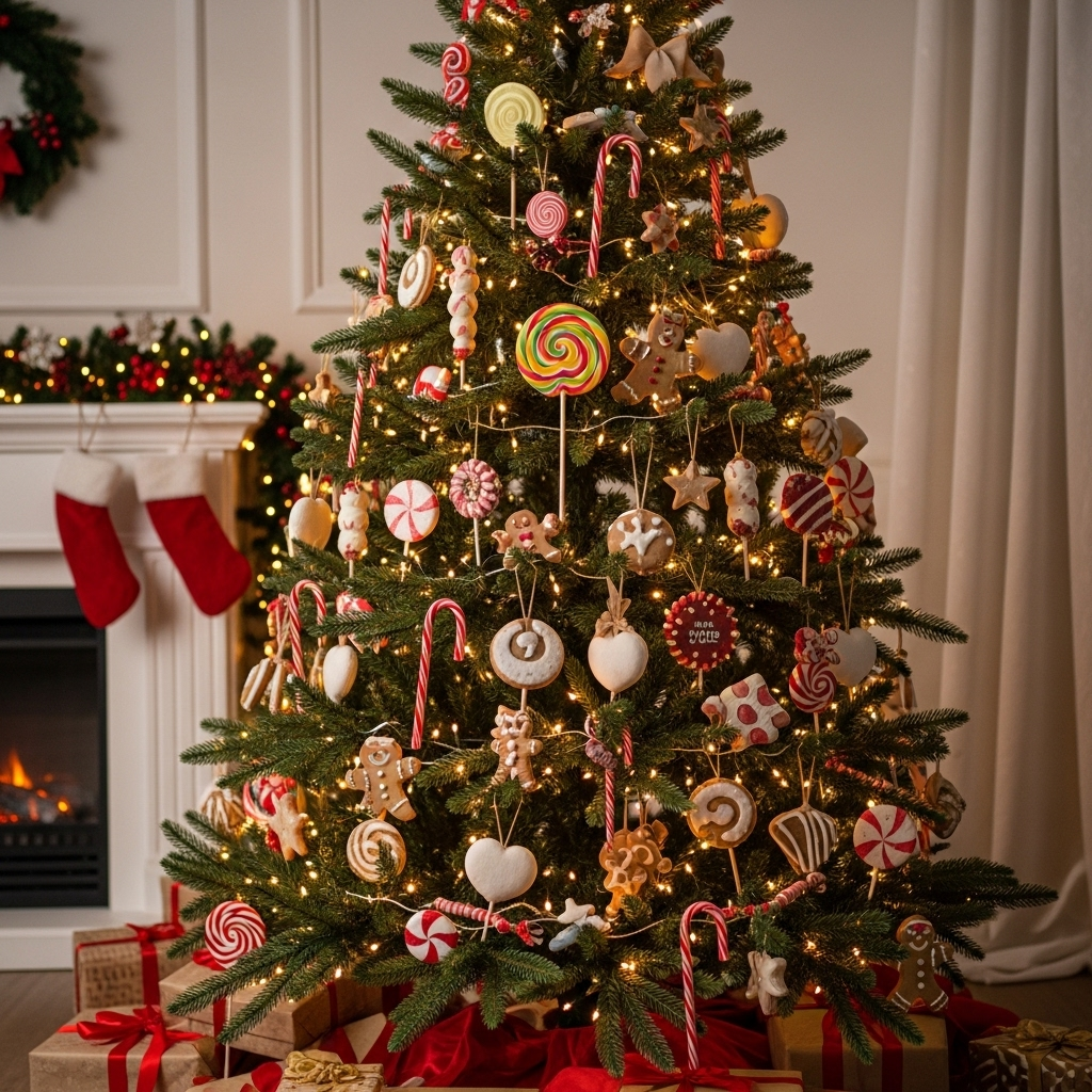 Árvore de Natal Doces