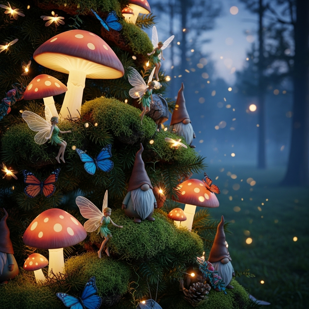 Árvore de Natal Floresta Encantada