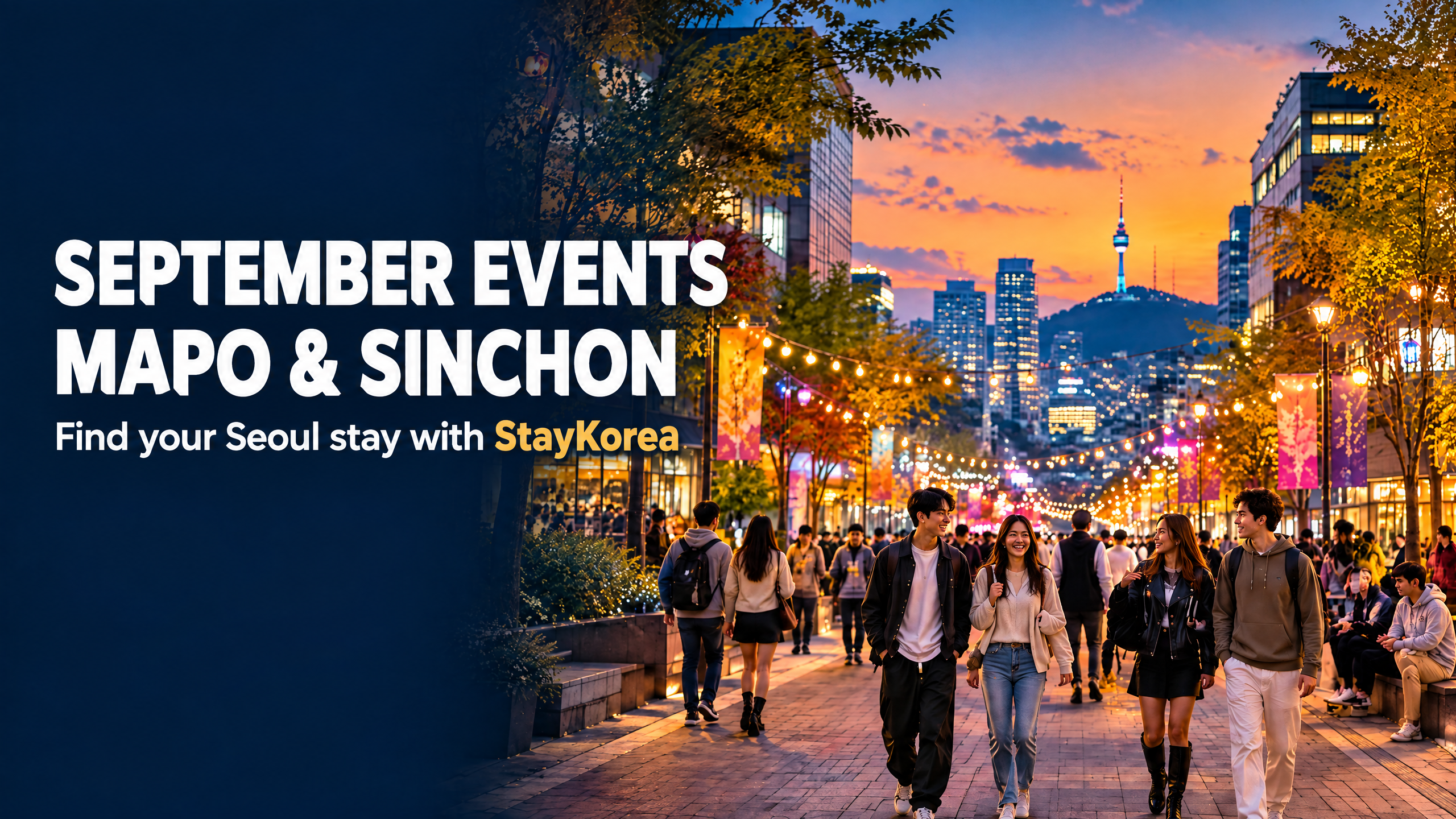 September events in Mapo and Sinchon