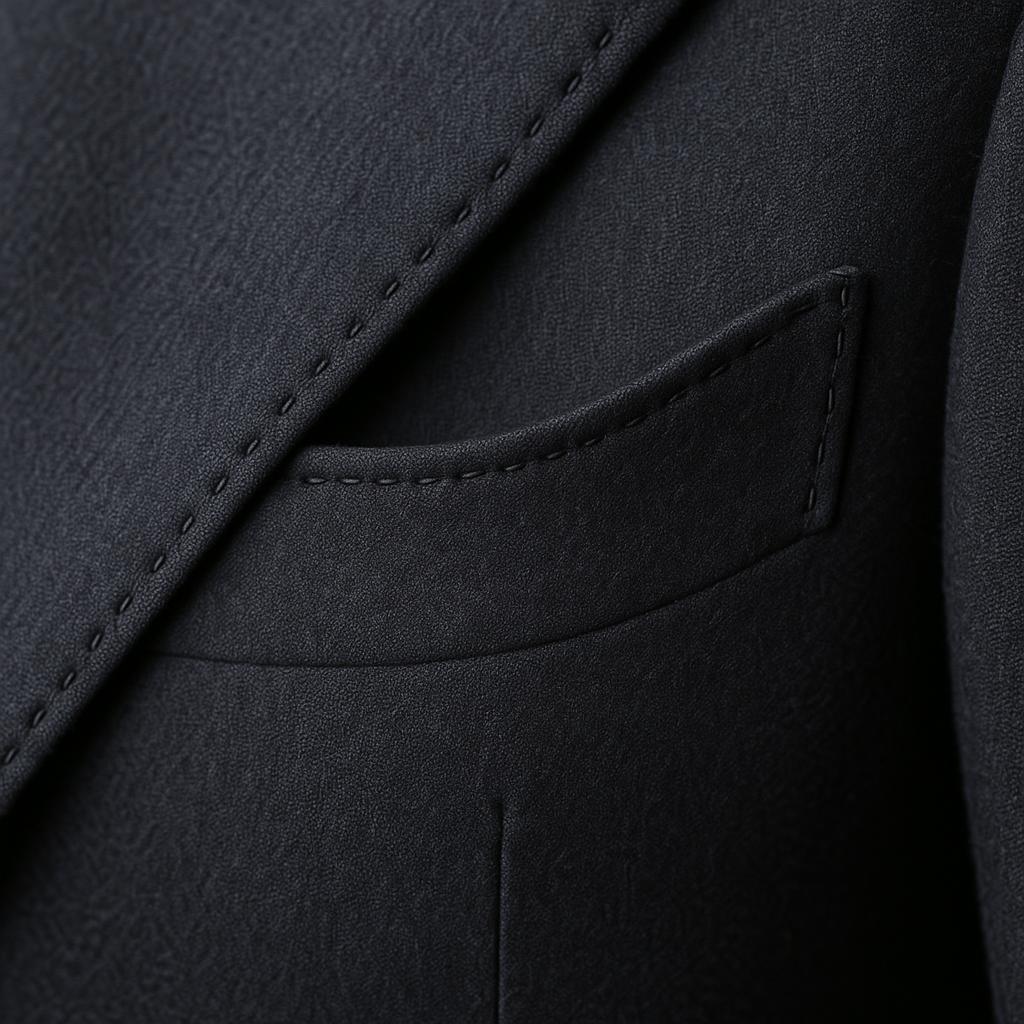 バルケッタ(舟型)胸ポケット