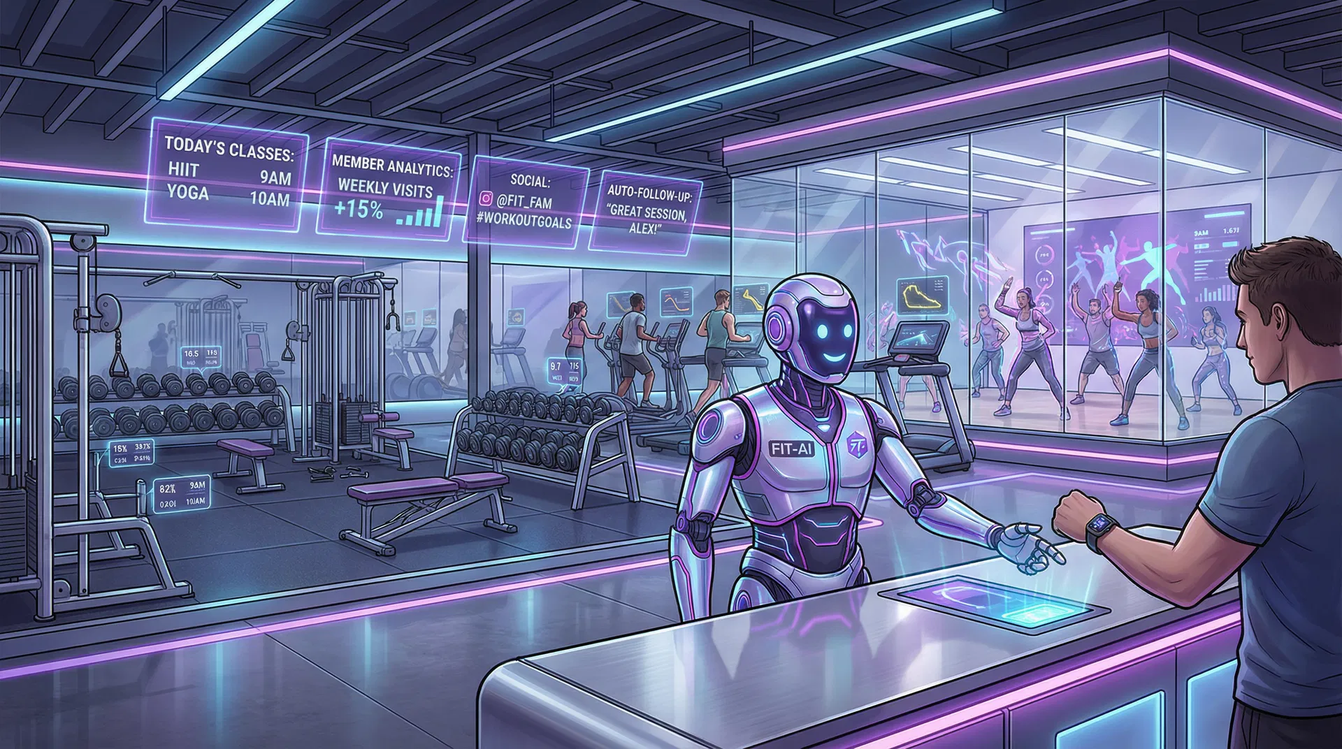 AI Bots for Fitness & Gyms