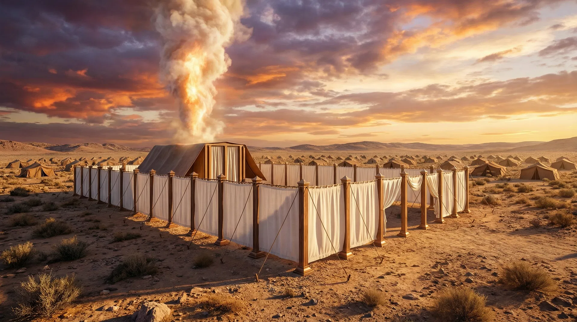 The Tabernacle in the Desert Wilderness