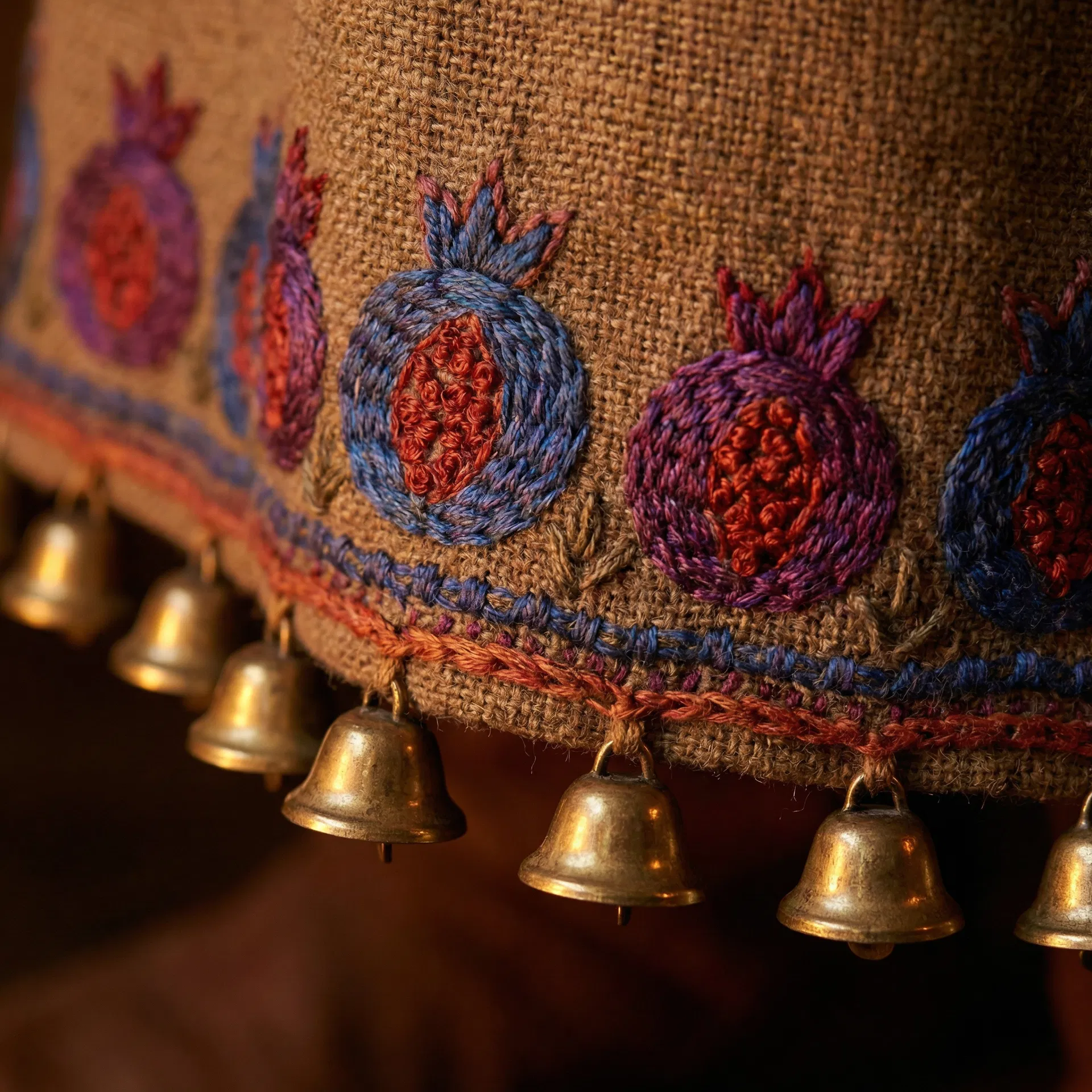 Bells and Pomegranates on the Priestly Robe