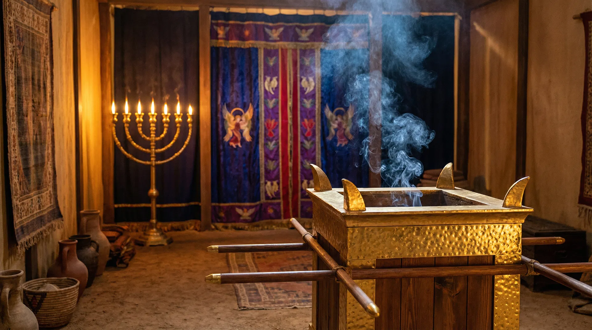 The Altar of Incense in the Holy Place