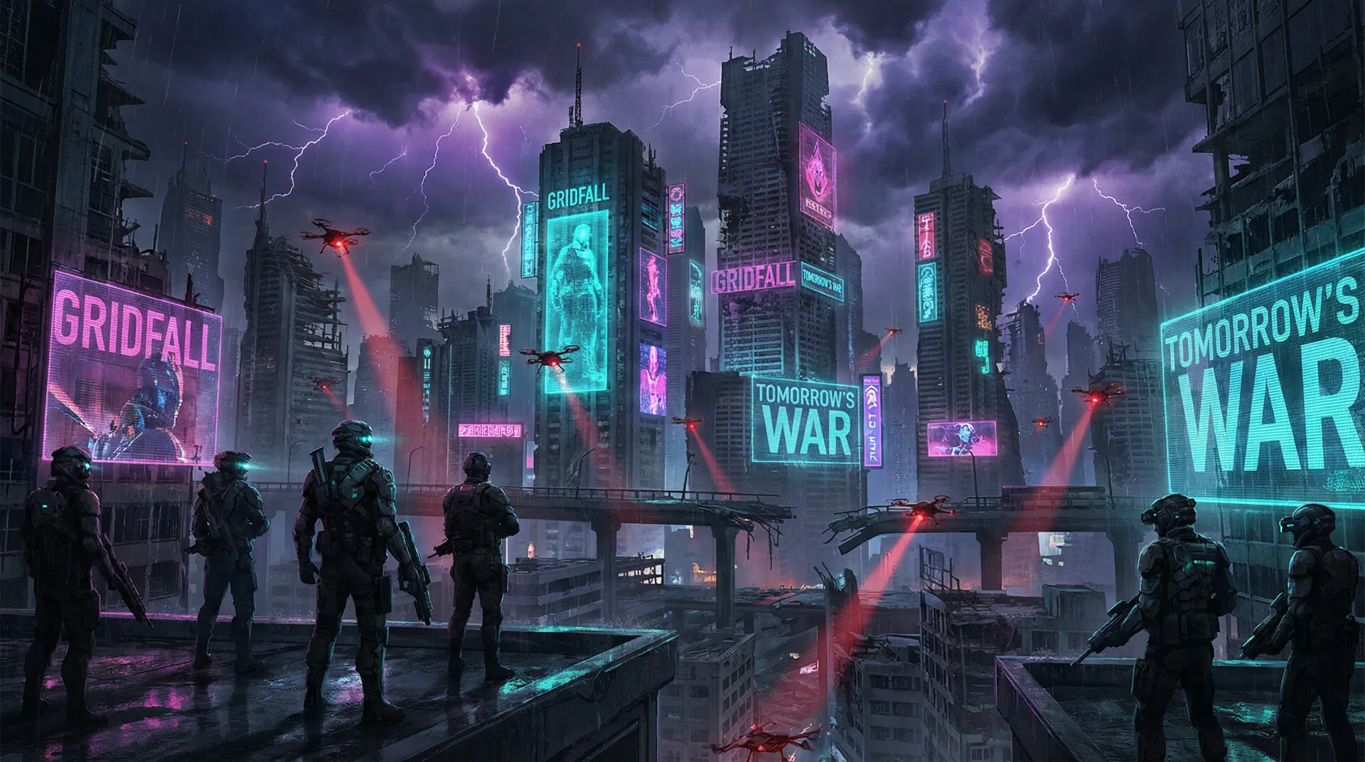 Gridfall: Tomorrow's War