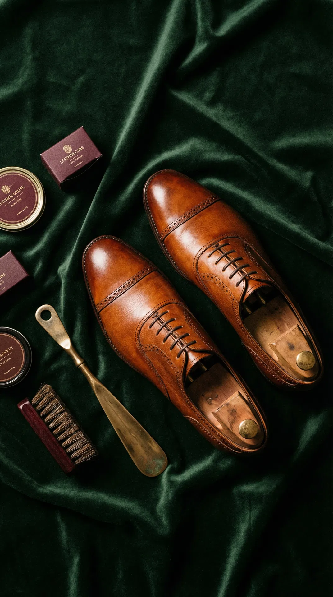 Men's leather oxfords shoes - Premium handcrafted footwear collection