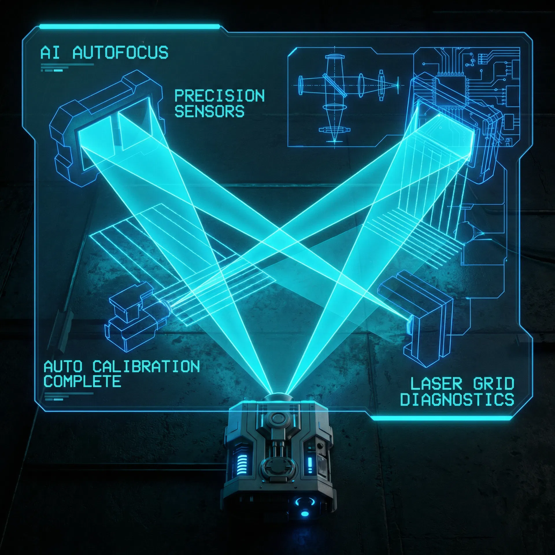 KI-Autofokus & 6D Trapezkorrektur